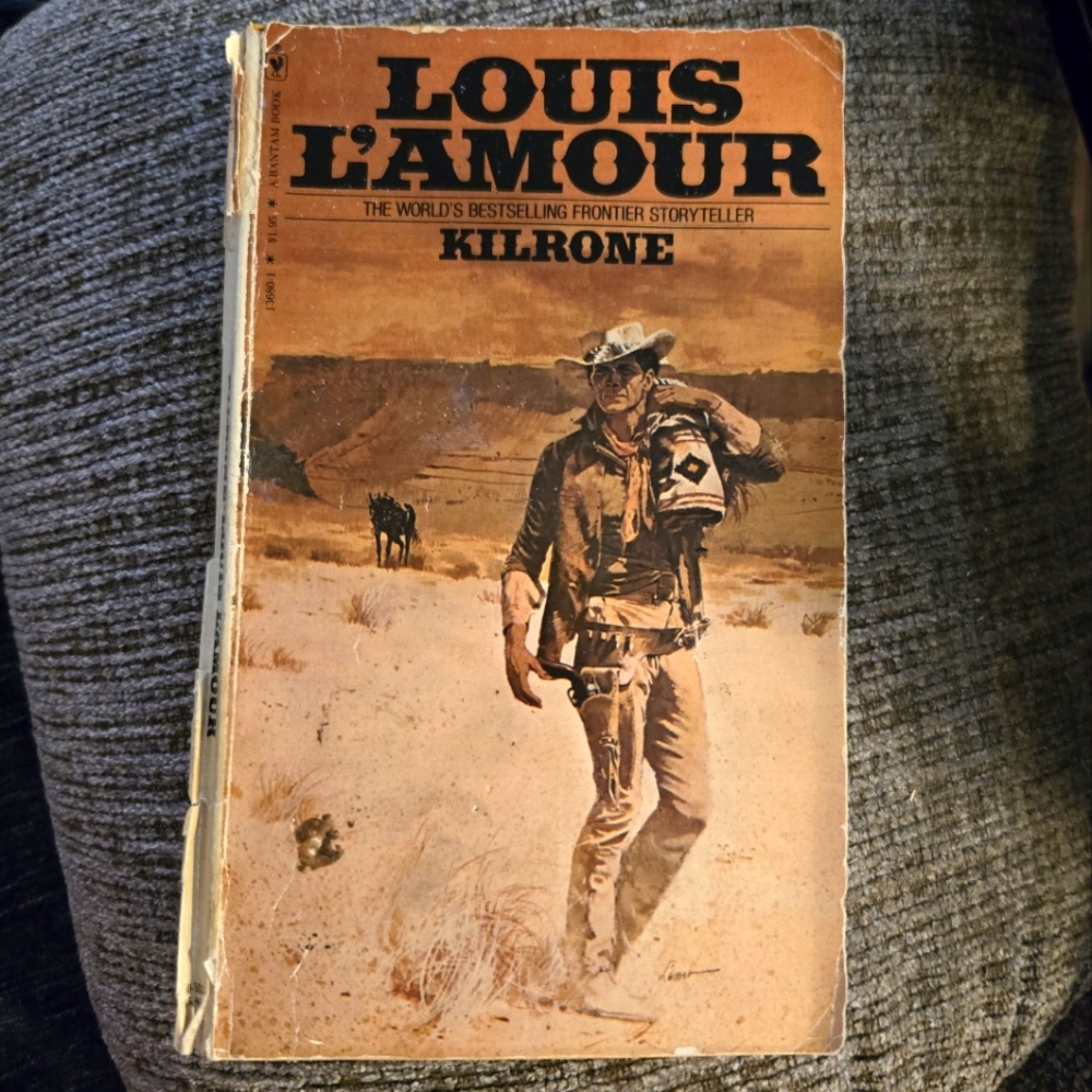 🌞Louis L'Amour 'Kilrone' Paperback Book